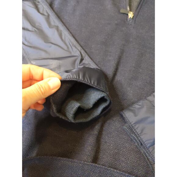 Fairway & Greene F&G Tech Men's Sz Medium Navy Quarter Zip Golf Active Sweater - Picture 6 of 9